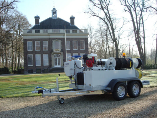 Torbo AC 26 De Luxe vochtstraalinstallatie op aanhanger – occasion